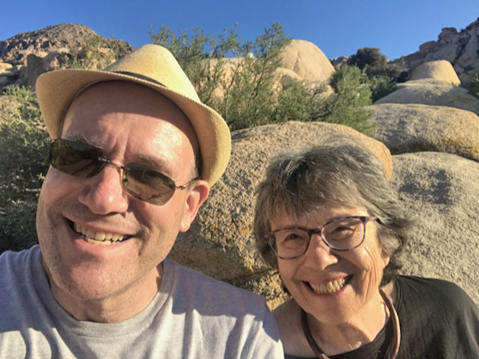 Mary Ann Hoberman and son, Perry Hoberman